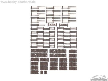 NOCH N Ländliche Zäune