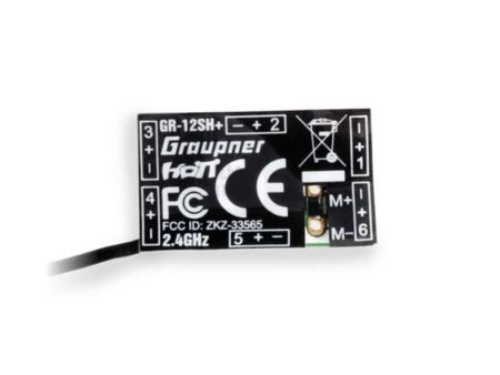 Graupner GR-12SH+ HoTT - 2.4 GHz Empfänger