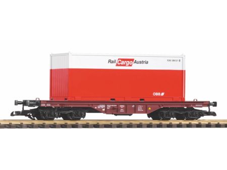 Piko G Flachwagen ÖBB V mit 20' Container