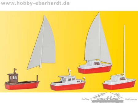 Kibri H0 Set Boote