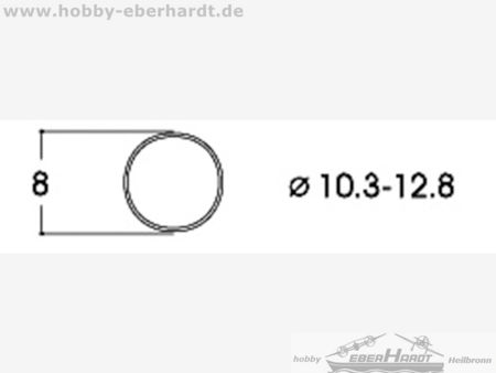 Roco Haftrings.10Stk.10,3 bis 12,8