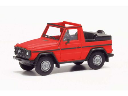 Herpa HO  MB G-Modell Cabrio, rot