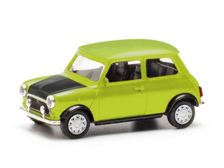 Herpa HO  Mini Cooper Rechtsl.,hellgrün