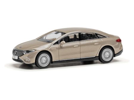 Herpa HO  Mercedes-EQ EQS, kalaharigold