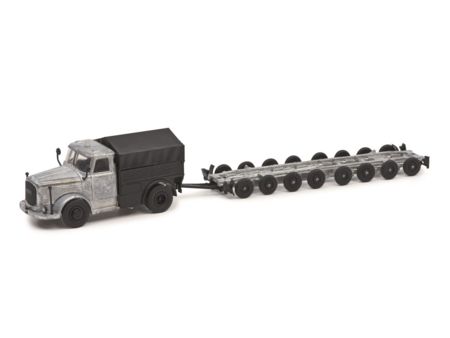 Schuco Kaelble KV 632 + Culemeyer Strassenroller 1:87