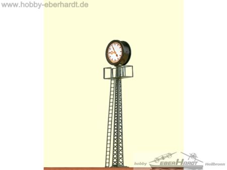 BRAWA  N Uhr auf Mast mit Podest