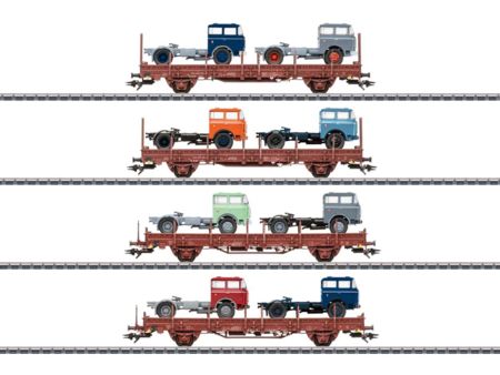 Märklin HO Güterwagen-Set Fahrzeugtransport