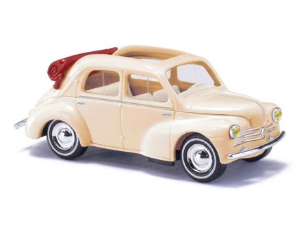 Busch HO Renault 4 CV Cabrio, Beige