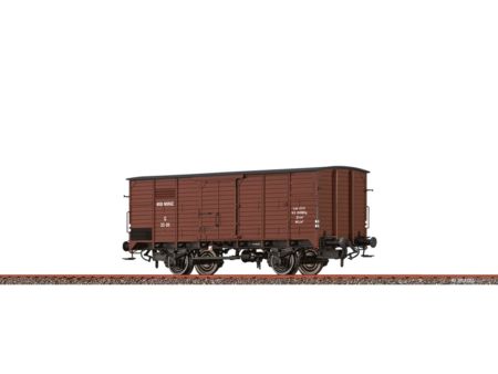 BRAWA  H0 Gedeckter Güterwagen G NSB III