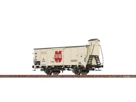 BRAWA  H0 Gedeckter Güterwagen G10 
