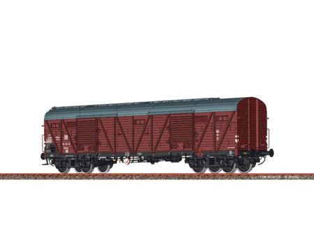 BRAWA  H0 Gedeckter Güterwagen GGrhs DR III