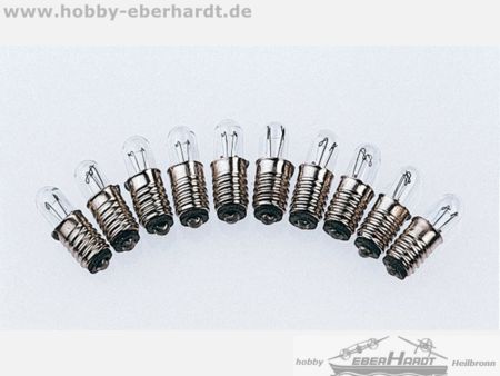 Piko HO Ersatzglühbirnen 16 V 10 Stück