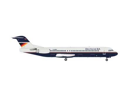 Herpa Wings 1:200 Fokker 100 Deutsche BA