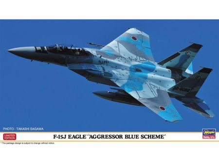HASEGAWA 1/72 F-15DJ Eagle, Aggressor blue Scheme