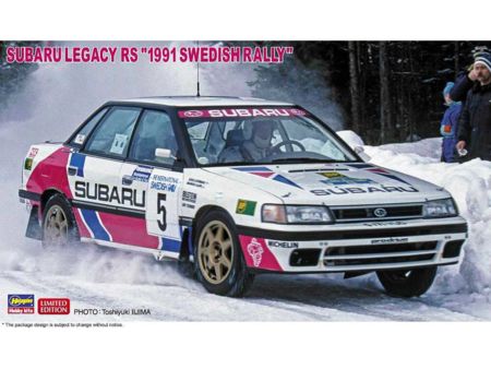 Hasegawa 1/24 Subaru Legacy RS, 1991 Swedish Rally
