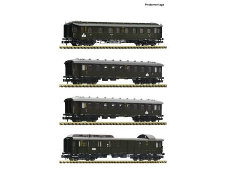 Fleischmann N 4-tlg. Set: Schnellzug, DRG   DC analog