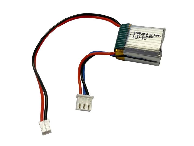 DF Mali LiPo Akku 7,4 Volt-350mAh-2,59Wh