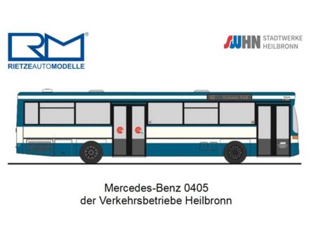 Rietze HO  MB O 405  Stadtwerke Heilbronn      
