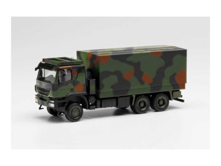 Herpa HO  Iveco Trakker, BW Flecktarn