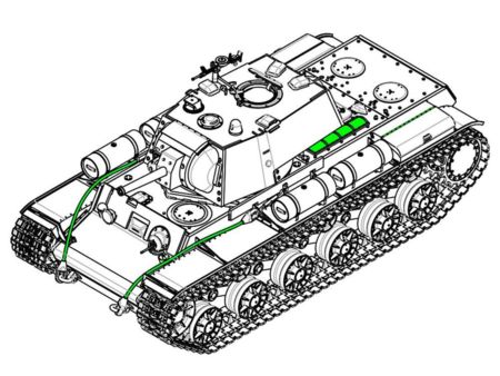 TRUMPETER 1/35 KV-1, 1942, mit Crew
