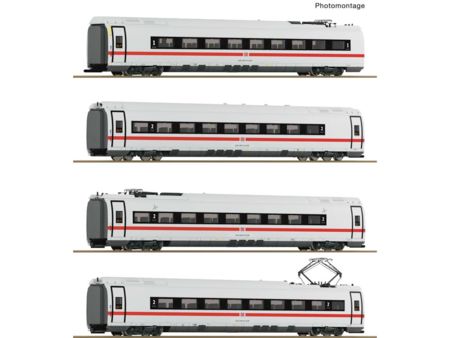 Roco HO 4-tlg. Set: Zwischenwagen ICE 3neo (BR 408), DB AG