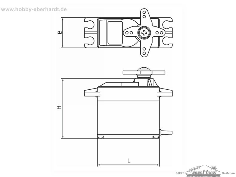 Servo digital DES 676 BB 16 mm
