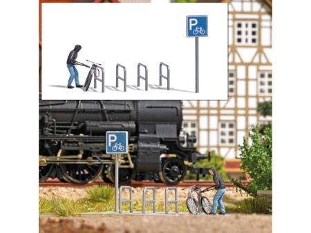 Busch HO Action Set: Fahrradklau