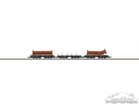 Märklin  Miniclub  Schwerlastwagenset DB