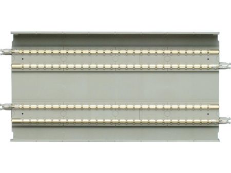 TOMYTEC 2 Doppelgleise, gerade in Beton-Viaduktbettung, je14