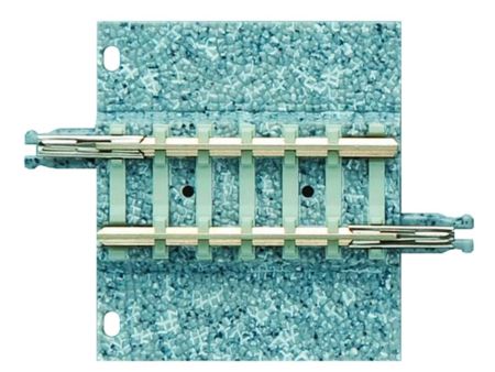TOMYTEC 8 Gleise, gerade mit breiter Schotterbettung