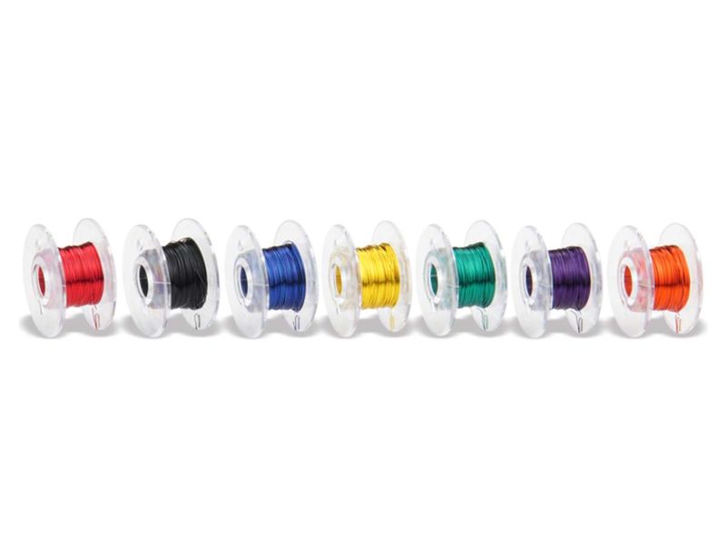 LD15-MIX - Kupfer Lackdraht Set Ø 0,15 mm (7x10m)