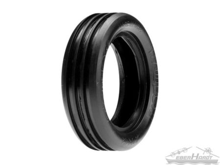 Losi Reifen vorne Wide Body Rib, Silber (2)