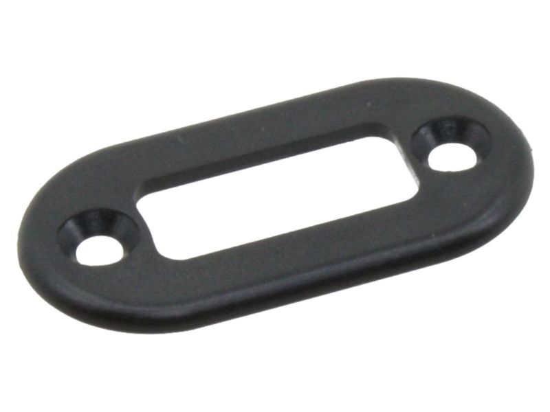 NE11 - Blende für Hochstrom Stecker + Buchse schwarz