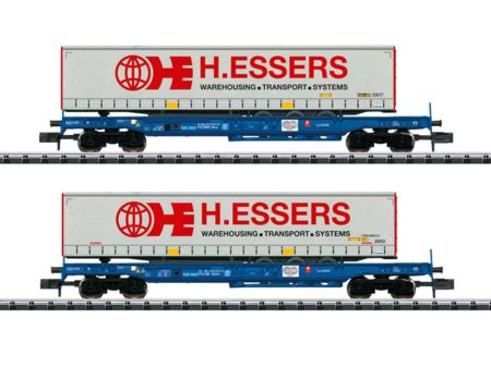 Minitrix Taschenwagen-Set