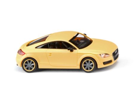 Wiking HO Audi TT Coupé - sunflower yellow