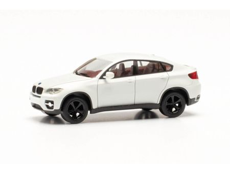 Herpa HO BMW X6 weiß, Felgen schwarz  