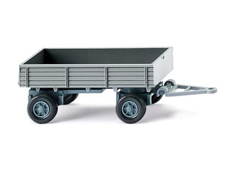 Wiking HO Lkw-Anhänger - alpenblau