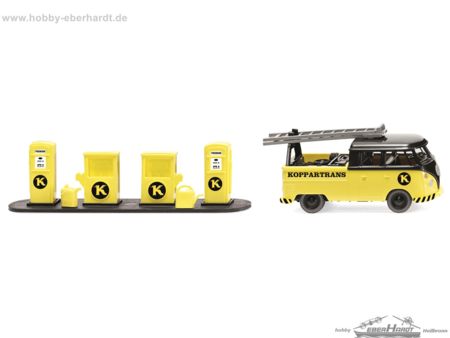 Wiking  HO VW T1 Kastenwagen Werkstattwagen  Koppertrans