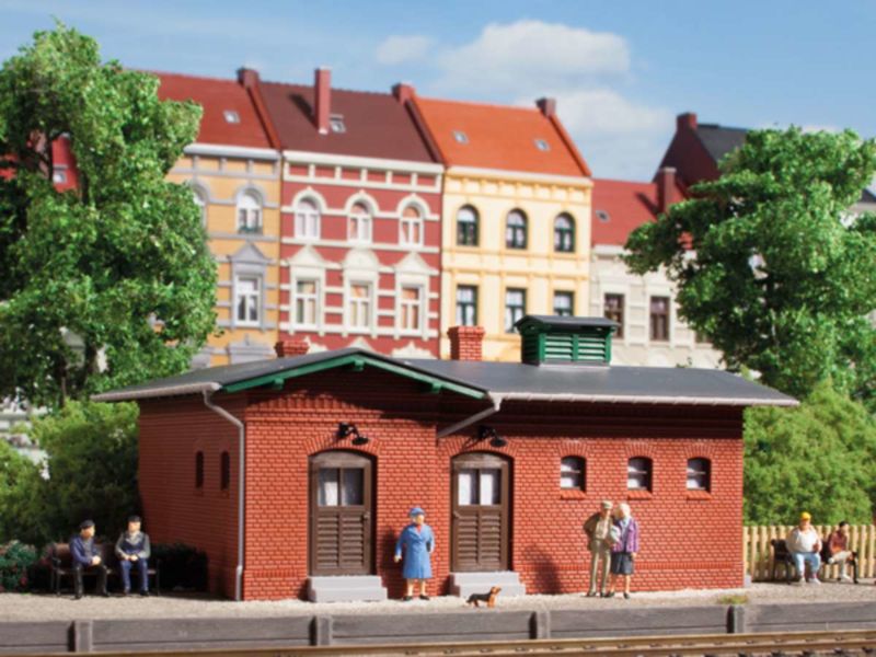 Auhagen HO Bahnhofstoilette