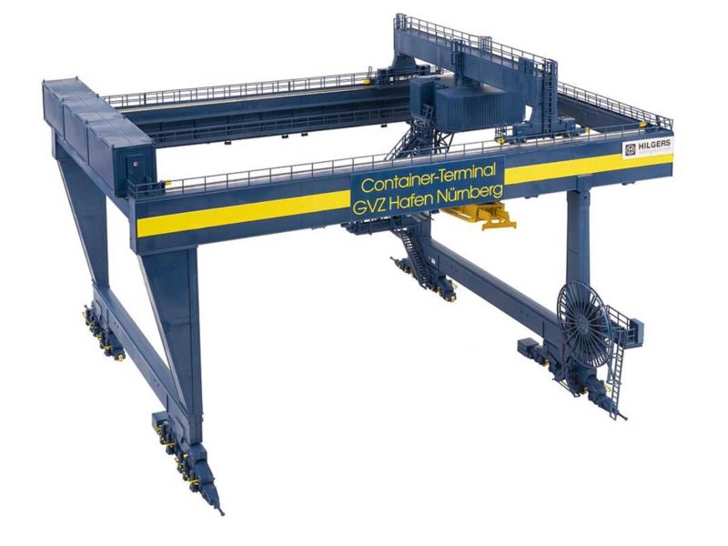 Faller H0 Containerbrücke GVZ Hafen Nürnberg
