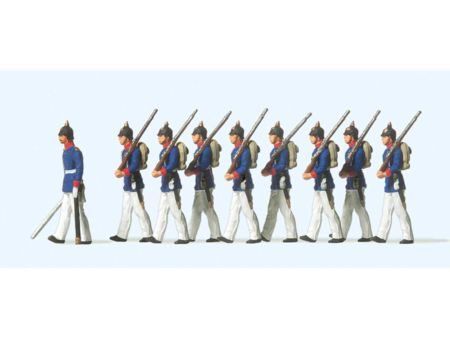 Preiser HO Preußische Infanterie. Paradeuniform. Deutsches R