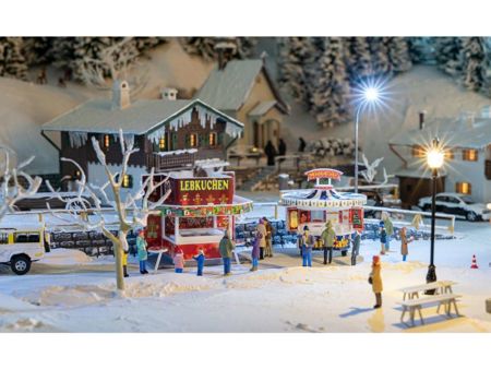 Faller HO  2 Weihnachtsmarktbuden