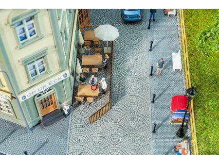 Faller H0 PREMIUM Straßenfolie Römisches Kopfsteinpflaster