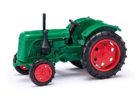 Busch Traktor Famulus grün/rot N