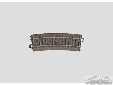 Märklin  C-Gleis  Schaltgleis geb.r437,5 mm,15