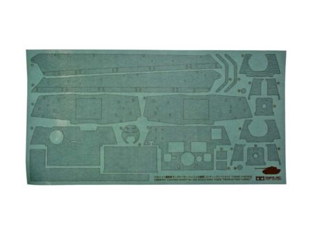 Tamiya 1:35 Zimmerit Bogen Königstiger Henschel