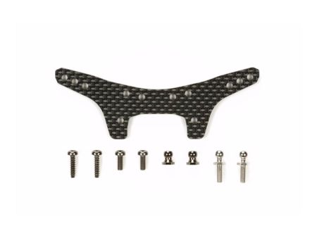 Tamiya DT-03 Dämpferbrücke Carbon hinten