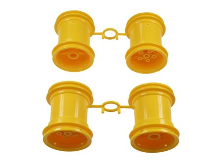 Tamiya Felgen-Satz Lunch Box gelb (2+2)