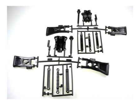 Tamiya TT-02B C-Teile Querlenker/Kar.-Halter