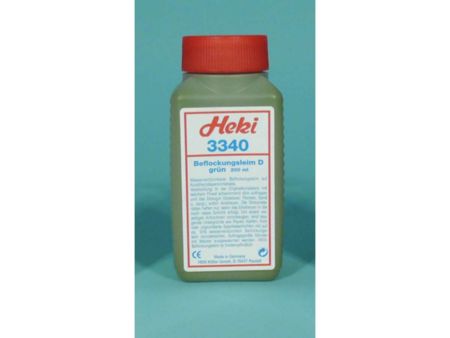 Heki  Beflockungsleim grün, 200 ml